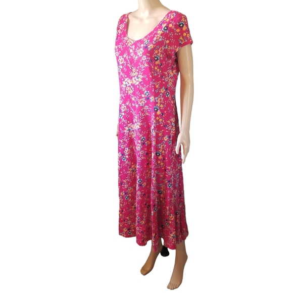 Vintage Floral Maxi Dress - Picture 2 of 8